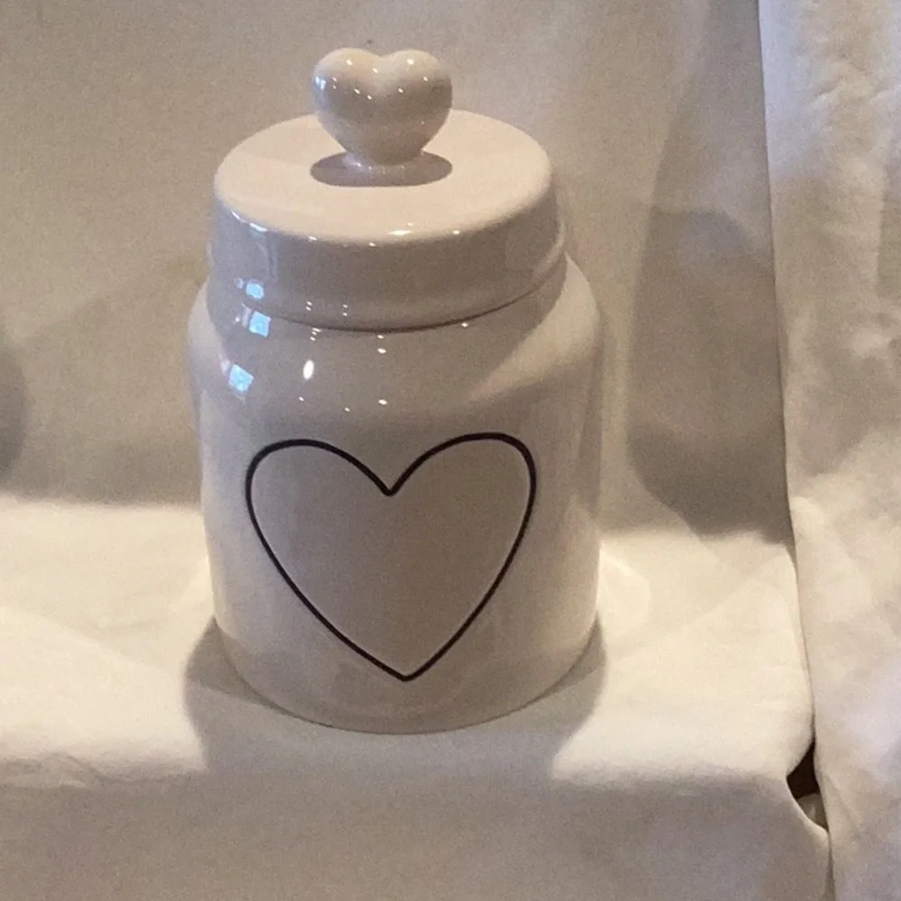 Rae Dunn baby Heart canister